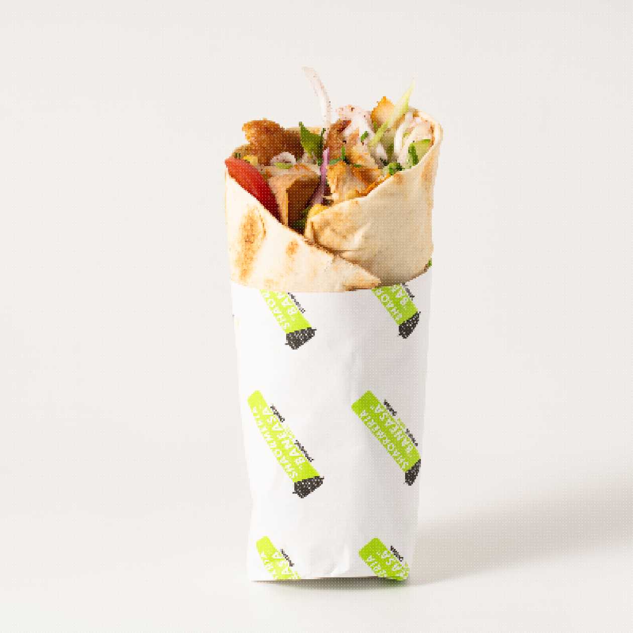 Shaorma mica mix(Pui-vita-curcan-oaie)