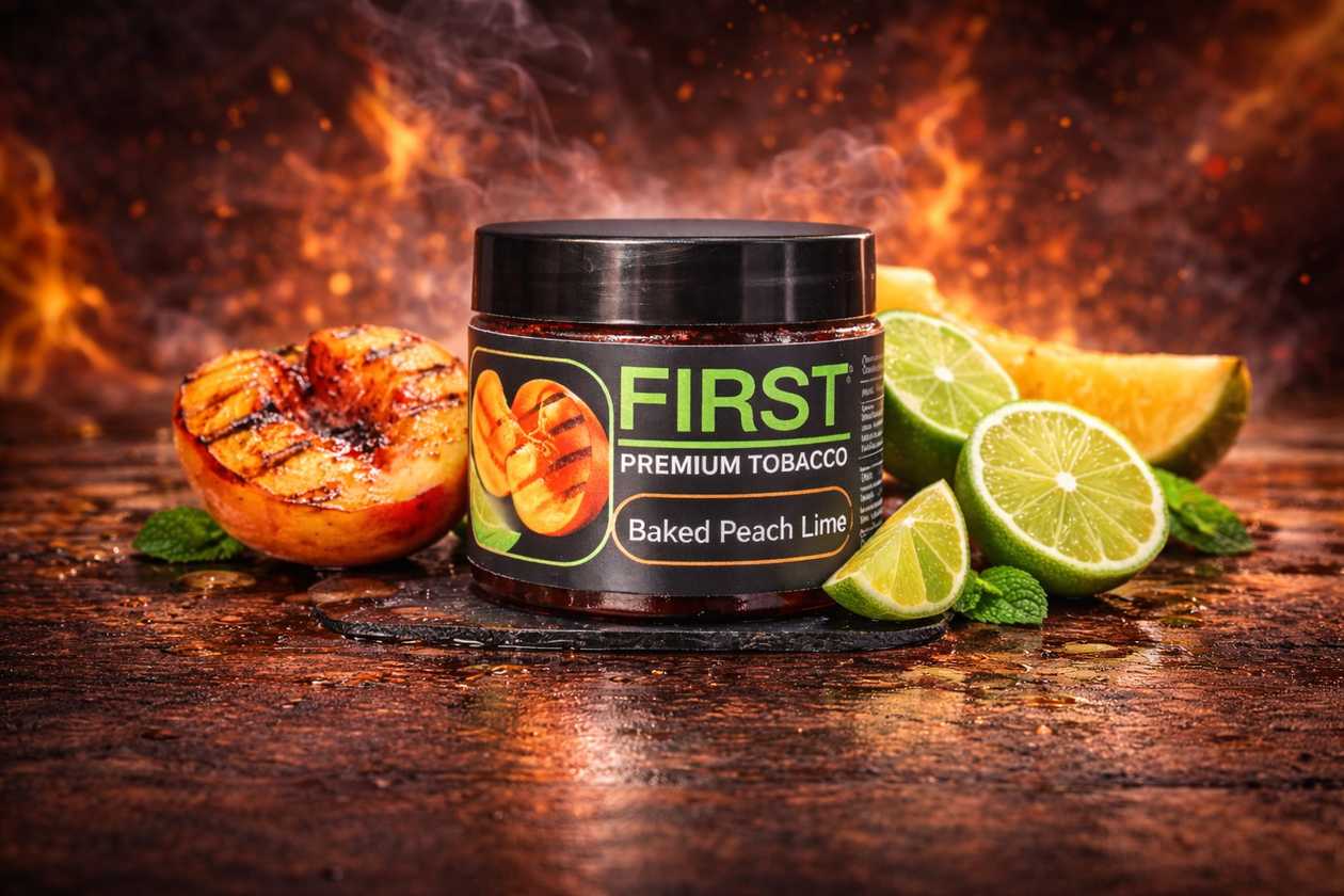 FİRST 50qr Tütün Bişmiş Şaftalı Laym