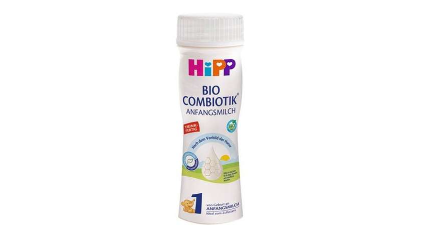 HiPP 1 BIO COMBIOTIK® Ekologiškas pradinio maitinimo kūdikių pieno mišinys nuo gimimo (paruoštas vartoti)