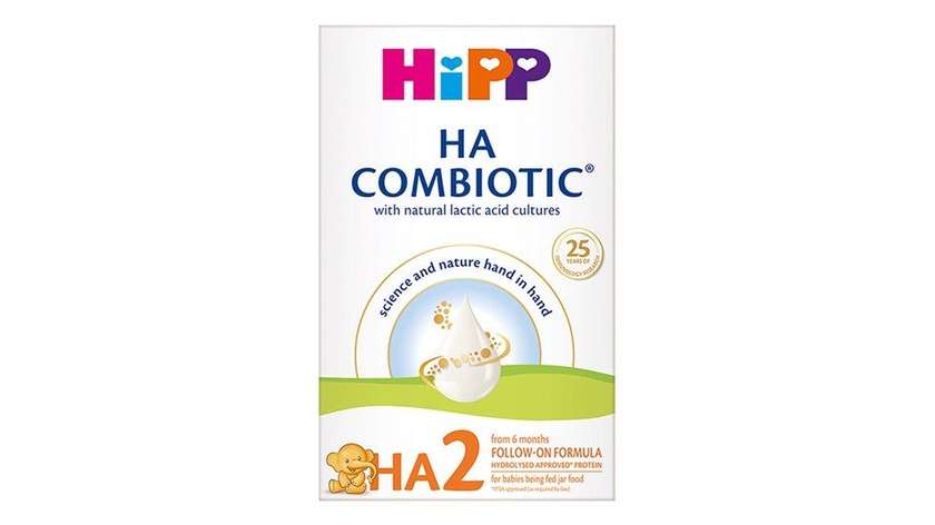 HiPP HA2 Combiotic® tolesnio maitinimo kūdikių pieno mišinys, iš baltymų hidrolizato nuo 6 mėn.