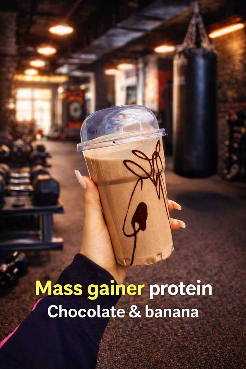 Mass gainer Choclate & Banana Protein ๐๏ธโโ๏ธ๐ช