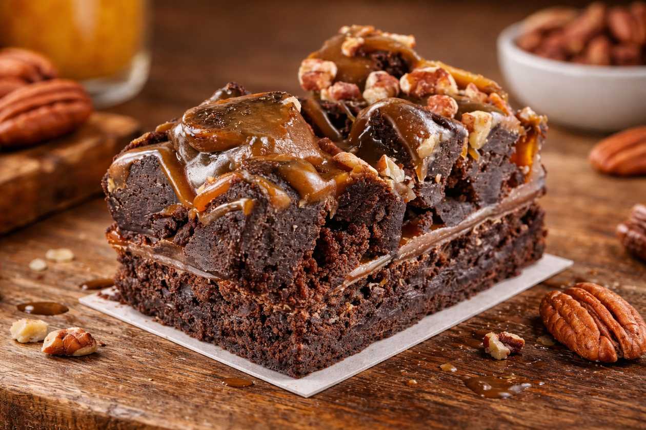 Rockslide Brownie Cake