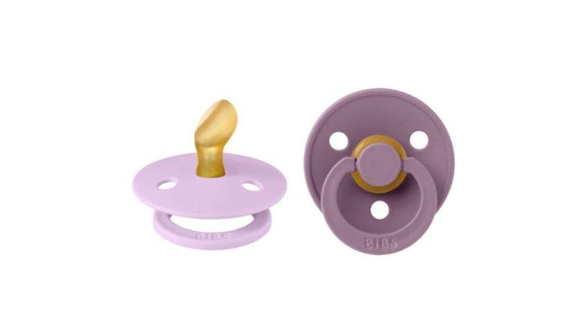 BIBS Colour čiulptukai Violet Sky / Mauve (anatominiu žinduku)