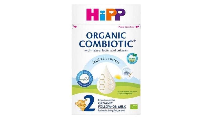 BIO HiPP 2 COMBIOTIC ekologiškas tolesnio maitinimo kūdikių pieno mišinys