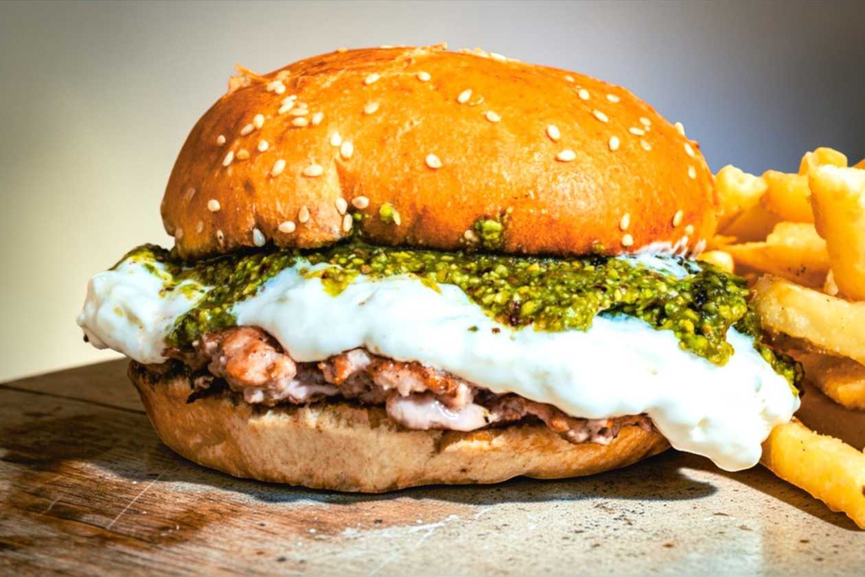 Pistacchio Beef Burger