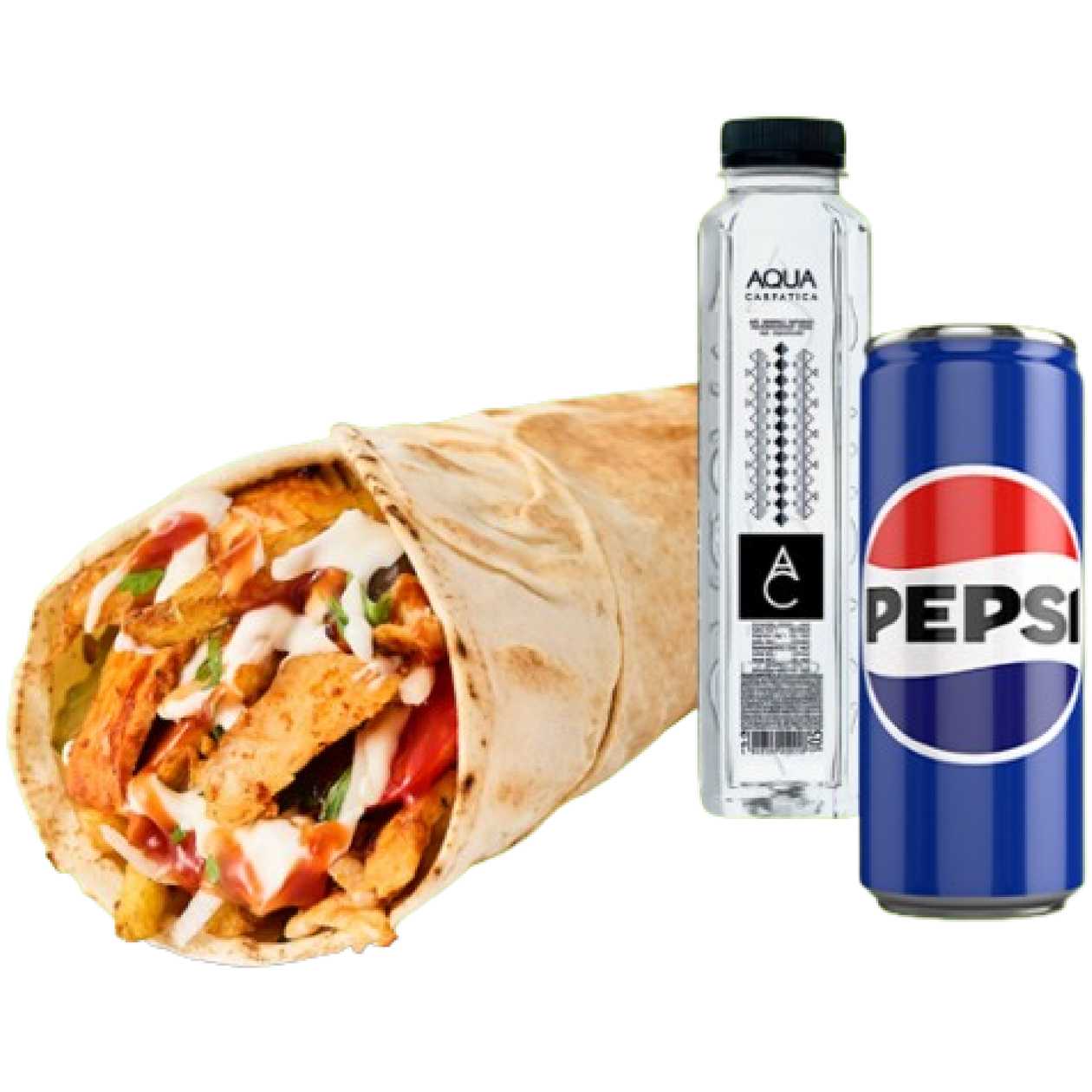 Meniu Shaorma cu Bautura