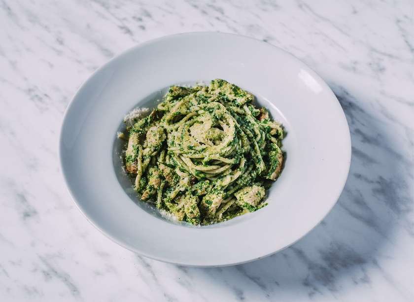Fusili Pesto Pollo