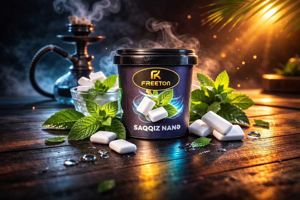 FREETON 50 qram Tütün Saqqız Nanə