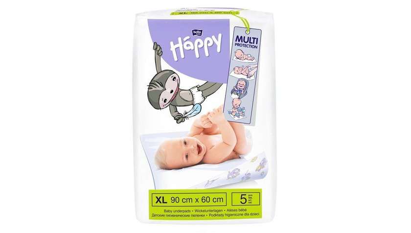 Bella Happy dideli paklotai vaikams (palutės) XL, 5 vnt
