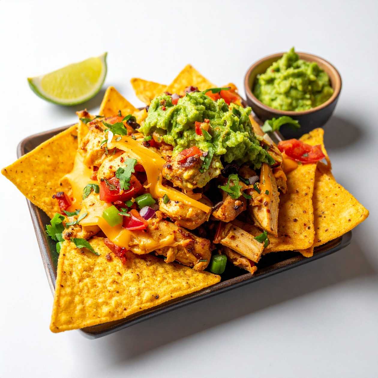 Chicken Texas Nachos  (1,3,7)
