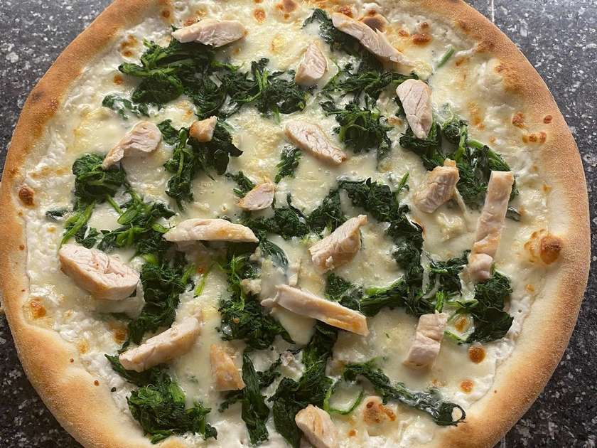 Pollo e Gorgonzola (1, 4, 7)