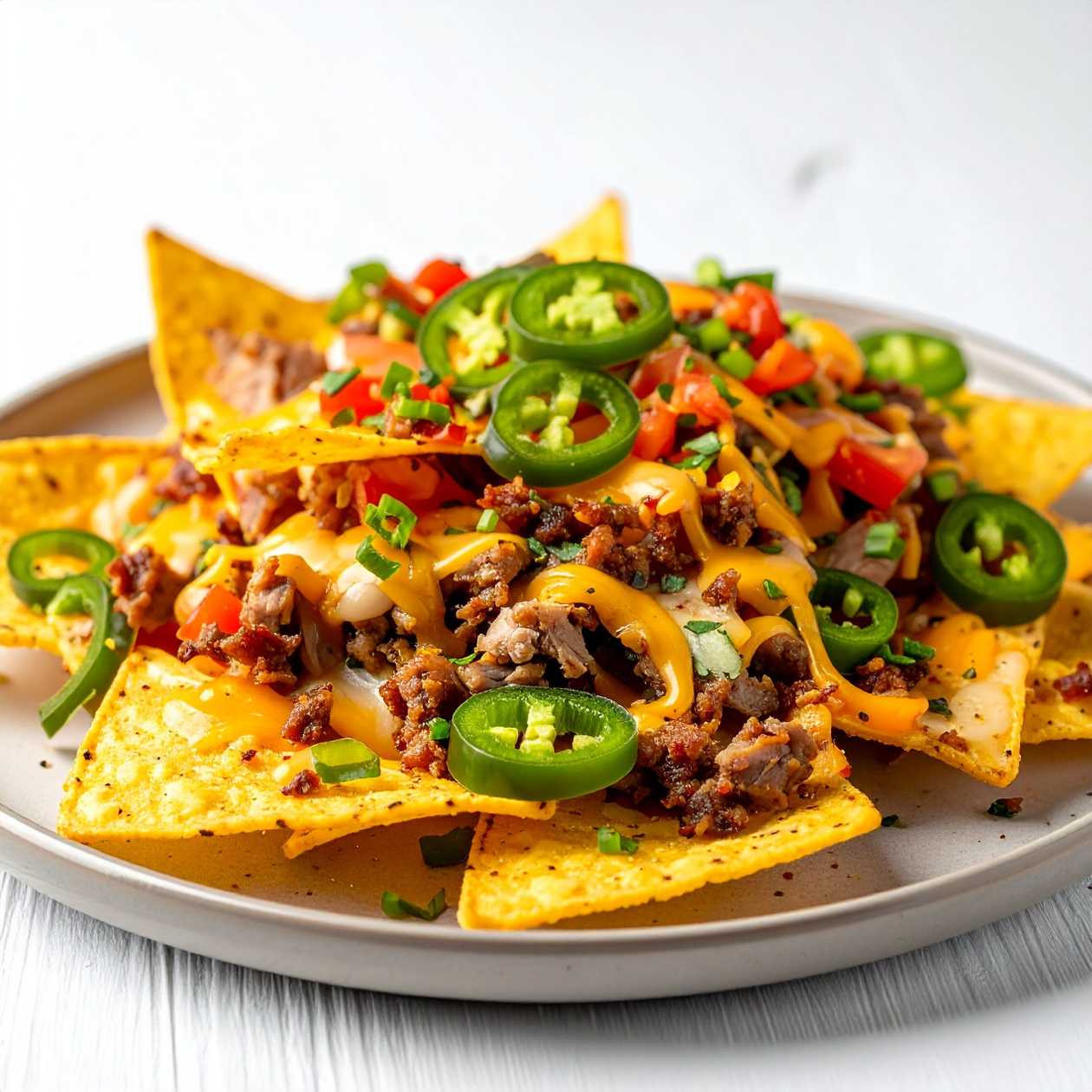 Porky Texas Nachos  (1,3,7)