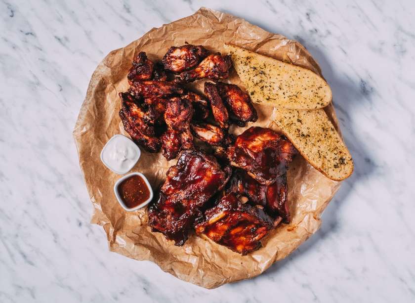 Combo BBQ Ribs & Wings 1000g