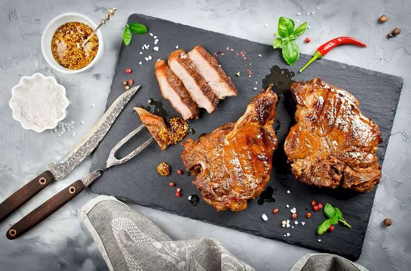 Ceafa de porc la gratar - 300g