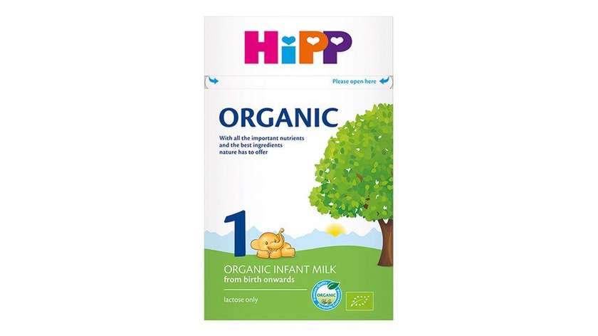 HiPP ORGANIC 1 ekologiškas pradinio maitinimo pieno mišinys kūdikiams nuo gimimo