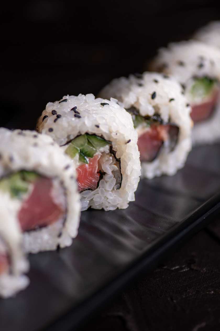 California roll with tuna