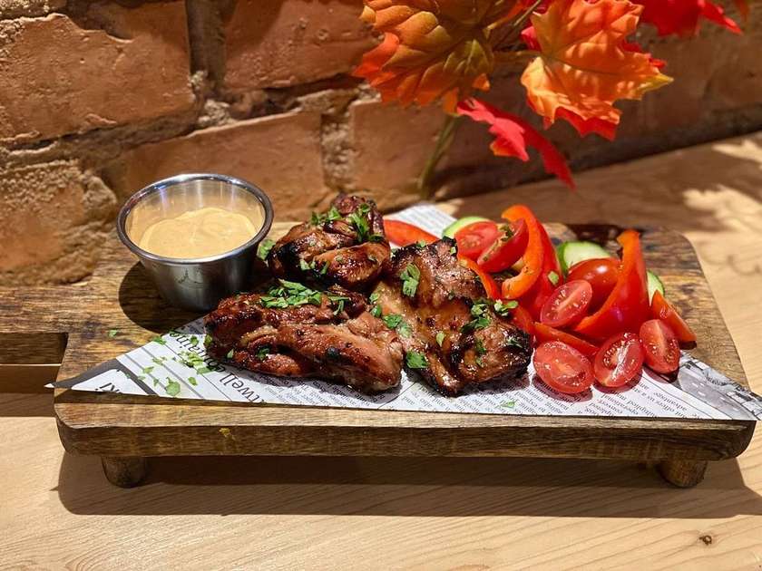 Szaszłyk z indyka (udka)