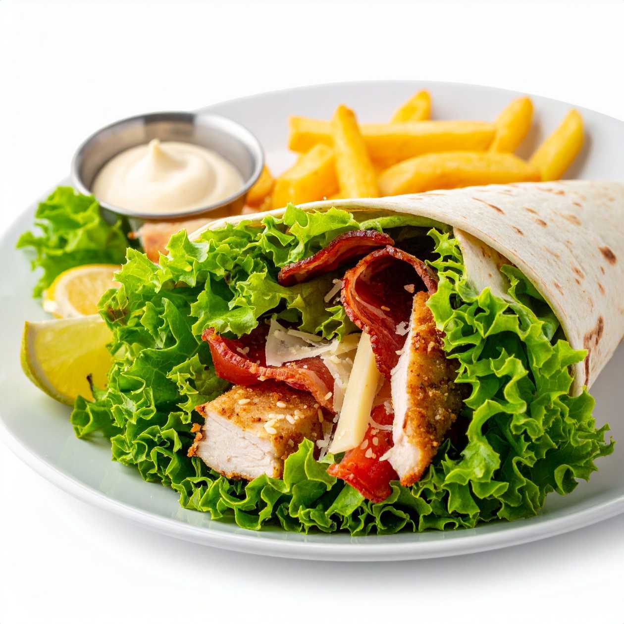 Caesar Wrap (1,3,4,7,10)
