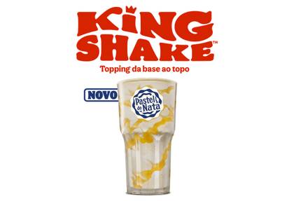 King Shake Pastel de Nata Chocolate Blanco