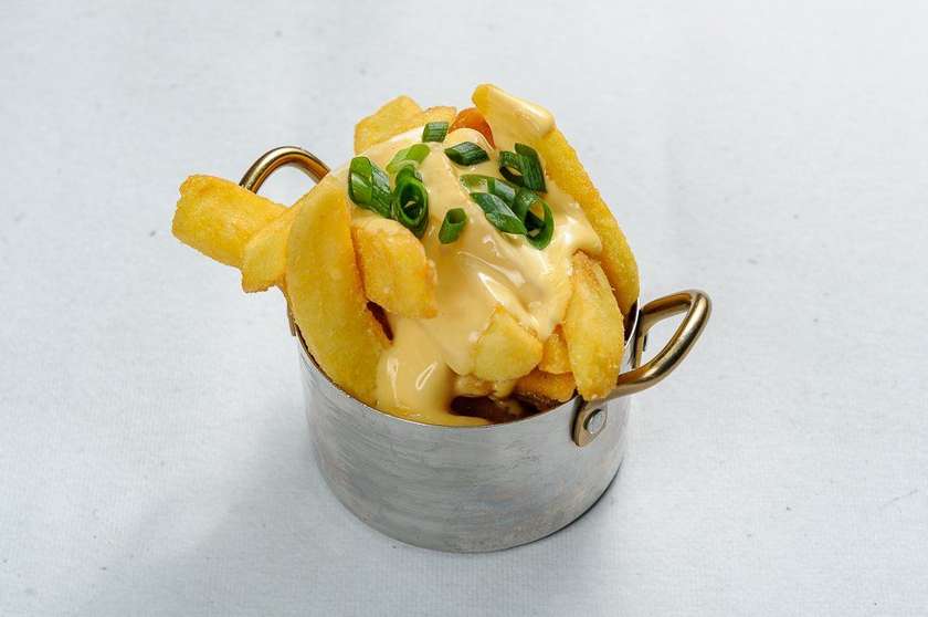 Fries with Cheese Sauce