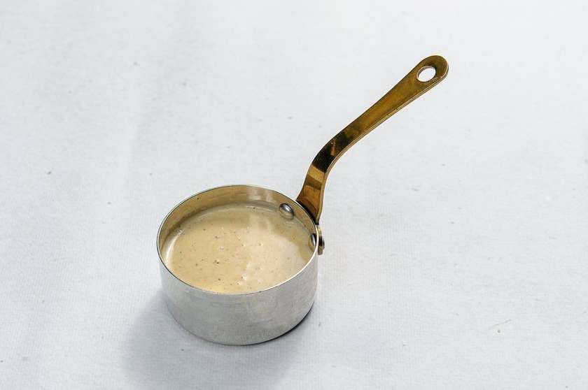Green Pepper and Cognac Sauce