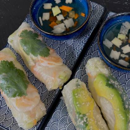 Summer Fresh Rolls – Shrimp