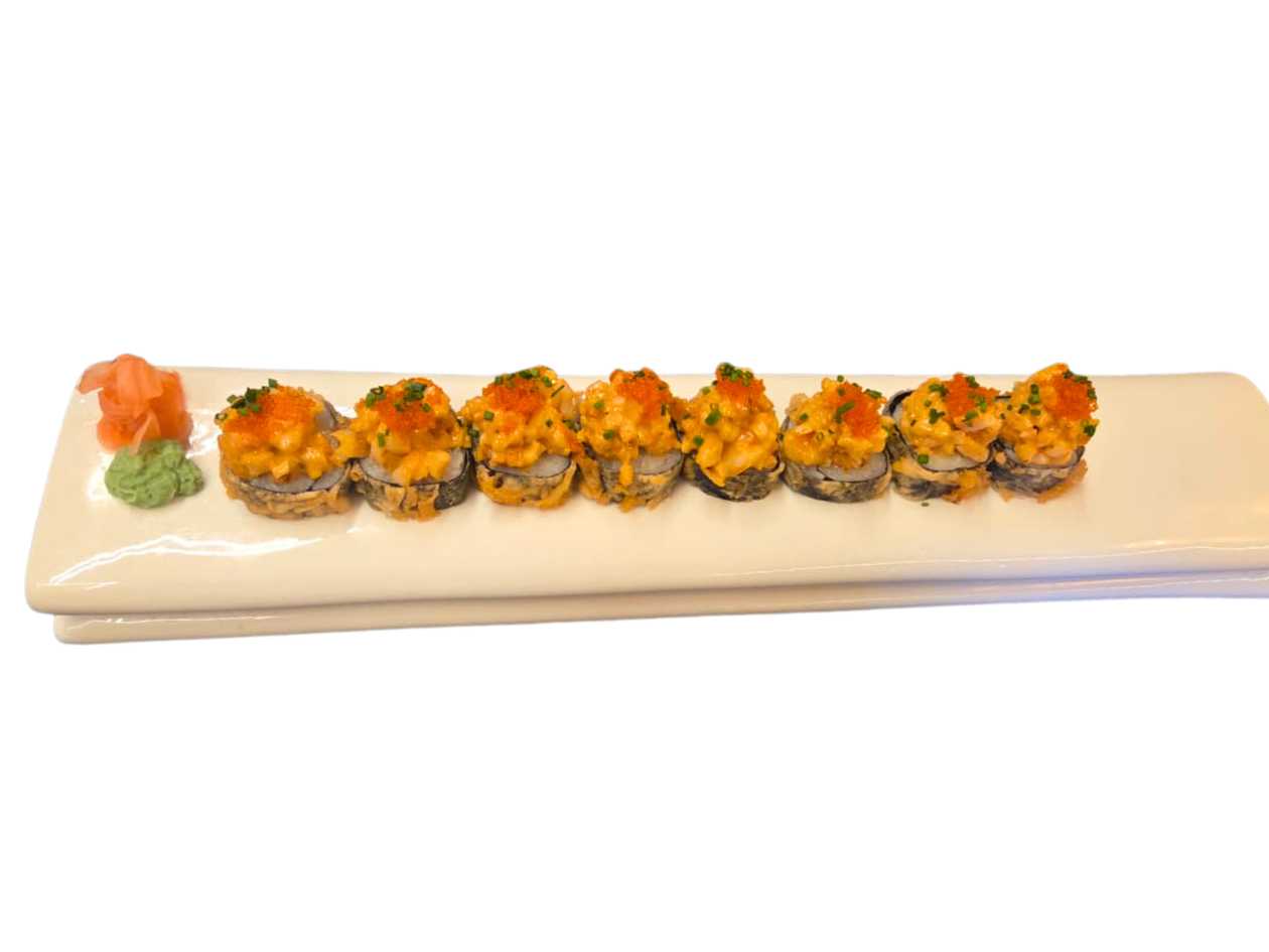 Fasting volcano roll (8 pcs)