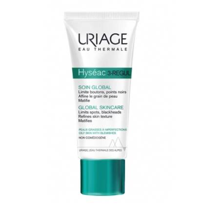 Uriage - Sebo-Regulating Cream for Pores/Blackheads/Mattifying Effect for Combination/Oily Skin 40ml 4308/9648/0088