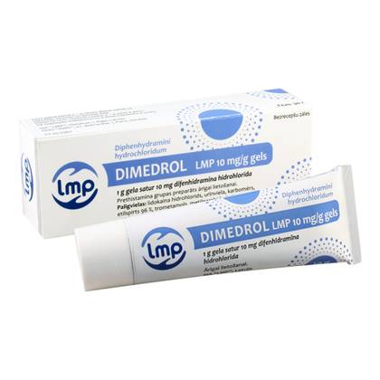 Dimedrol LMP Gel 1% 30g Tube #1