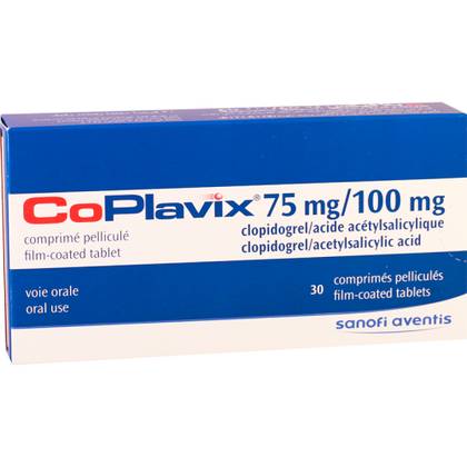 Coplavix Tablet 75mg + 100mg #30