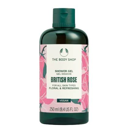 Body Shop - British Rose Shower Gel 250ml 97521/23574