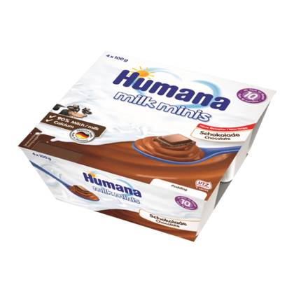 Humana - Chocolate Pudding /10 Months+/ 100g 273512-1 /4469/8049 #1