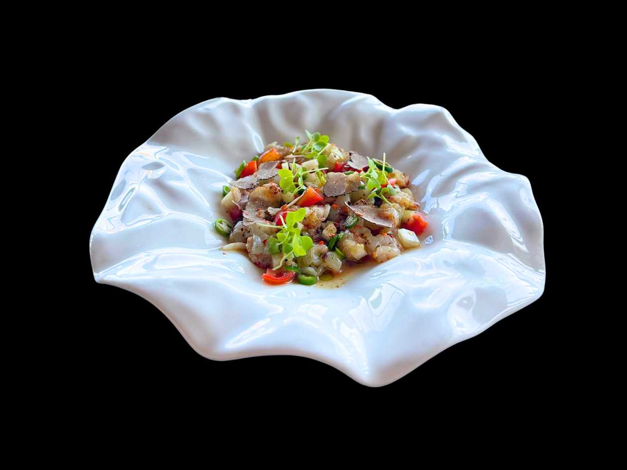 Fasting Langoustine ceviche