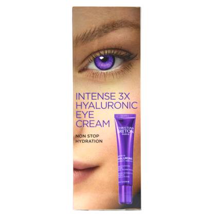 Christian Breton - Eye Cream Intensive Moisturizer/Aging-Resistant 3X Hyaluronic Acid for All Skin Types 15ml 1260/1126