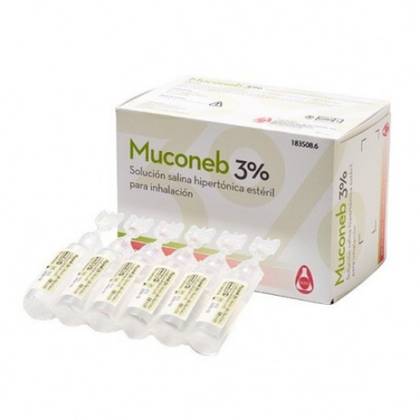 Mukoneli Inhalation Solution 3% 4ml Ampoule #30