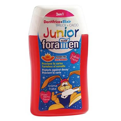 Foramen - Toothpaste/Gel with Strawberry Flavor 2 in 1 Junior 100ml 315