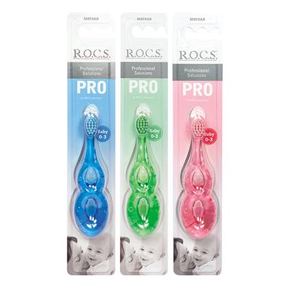 Roksi - Baby Toothbrush PRO /0-3 Years/ 0463/1050