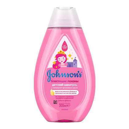 Johnson's Baby Brilliant Curls Shampoo 300ml 7279/7286/7286