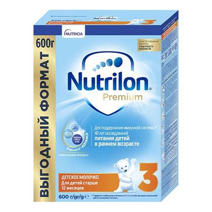 Nutrilon - Premium Milk 3 /1 year+/ 600g 9675/5591