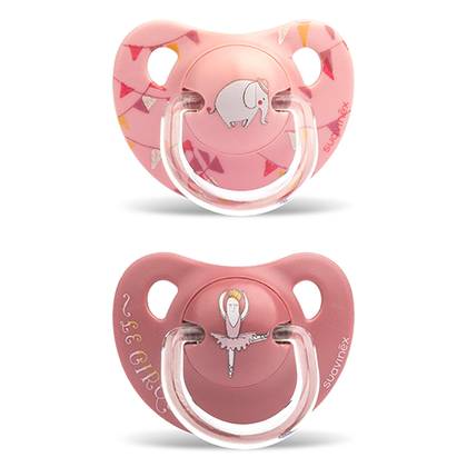 Suavinex - Anatomical Silicone Teether Pink /18m+/ 0236 #2