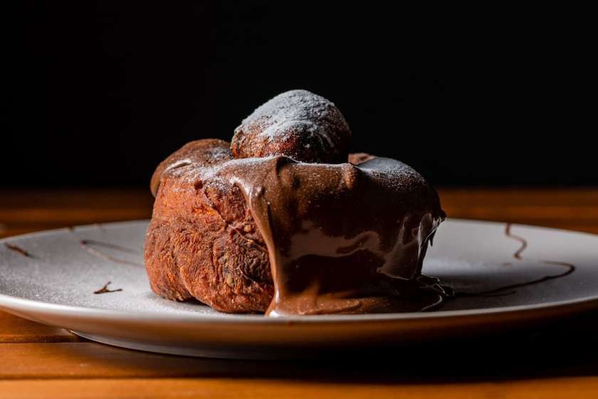 Papanași cu Nutella