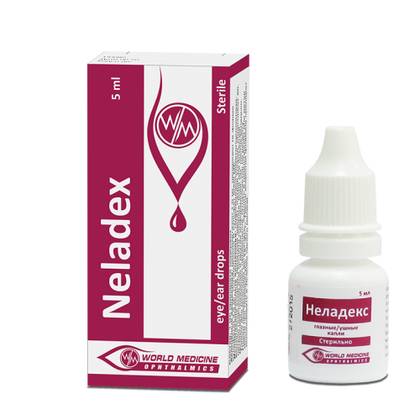 Nedex Eye/Ear Drops 5ml Bottle #1