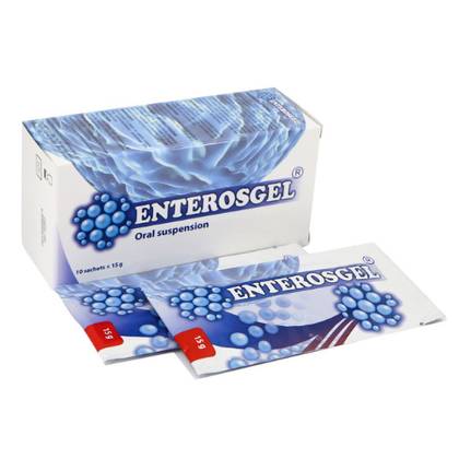 Enterosgel Internal Acceptable Gel 15g Pack #10