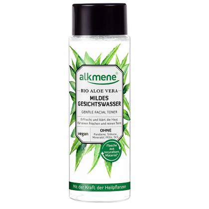 Alkmene - Aloe Vera Facial Toner for Sensitive Skin, Refreshing, Bio, 200ml