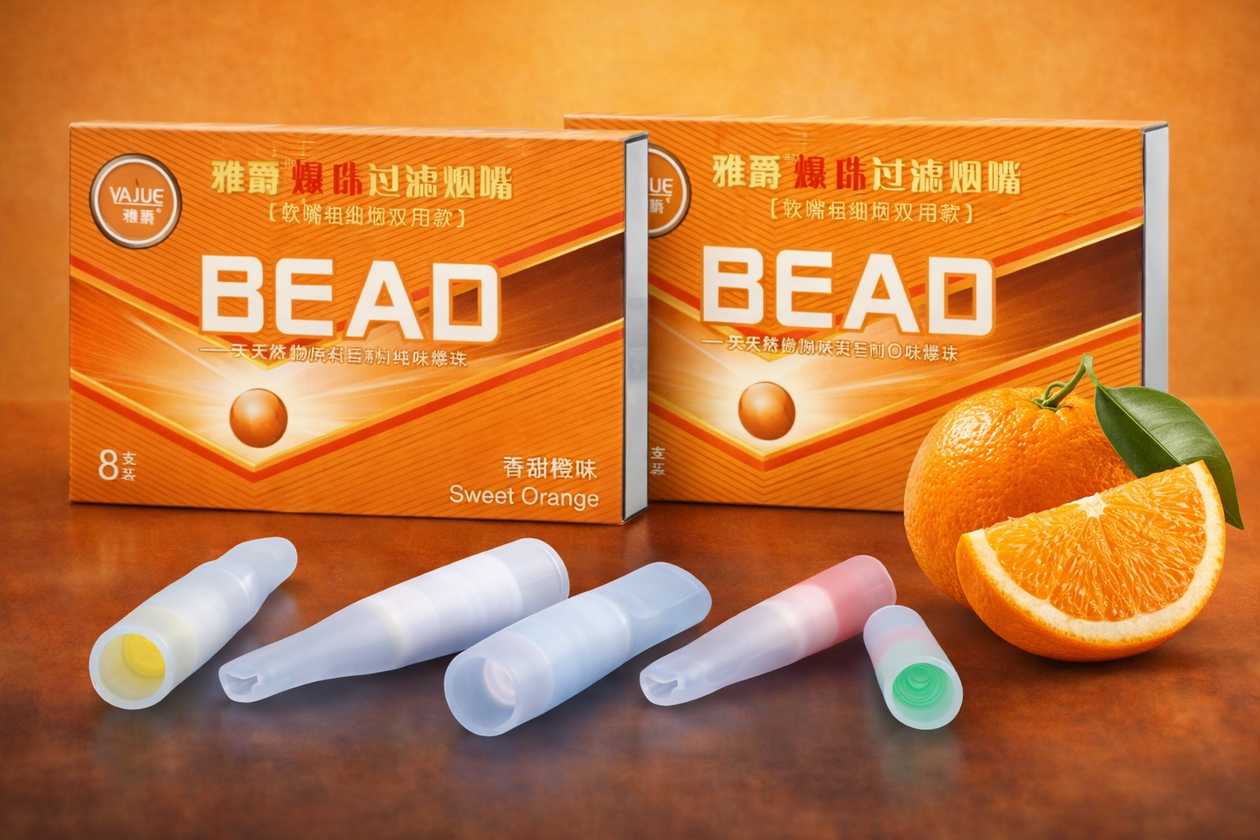 Siqaret üçün Portağal aromalı 8li müşdük