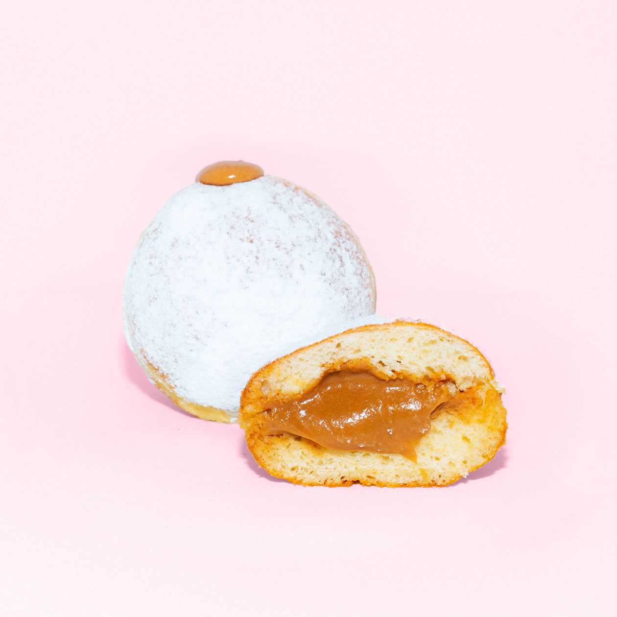 Gogoașă cu caramel sărat