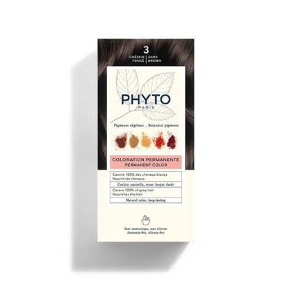 Phito - Color Hair Dye N3 Dark Brown 9805/0980/2525