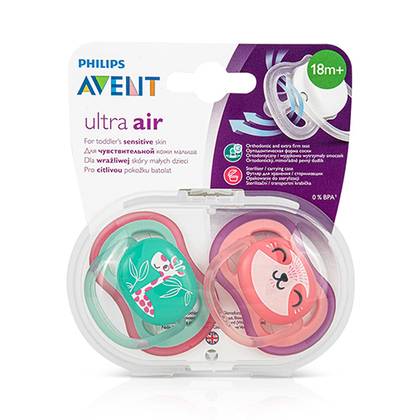 Avent - Teether "Ultra Air" Elephant and Heart /18m+/ 6599 #2