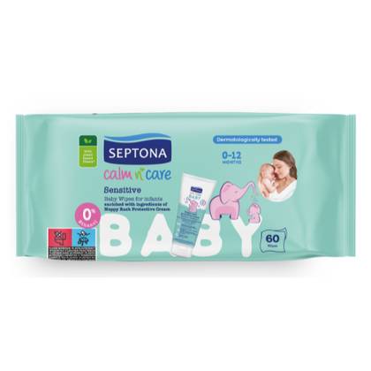 Septona - Wet Wipes for Sensitive Baby Skin 4257 #60