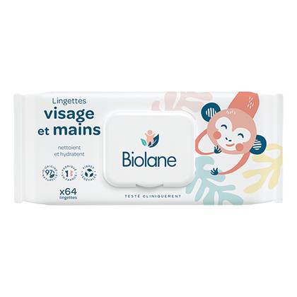 Bioline - Wet Wipes for Face and Hands Baby 6850/7981 #64